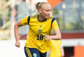 StinaLisa Johansson avgjorde mot Belgien