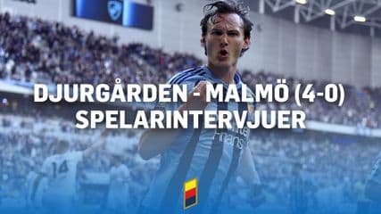 "Det är såna här kvällar man minns" - Intervjuer efter överkörningen mot Malmö FF