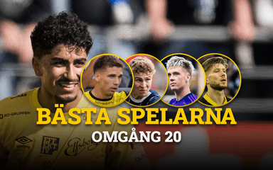 Allsvenskans bästa spelare, omgång 20 | “Ahmed Qasem bäst – Succédebuter för Timo Stavitski och Santeri Haarala”