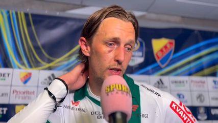 Varbergs BoIS förlorar mot Djurgården IF – Lindner om straffsituationen: